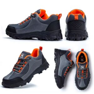 Chaussure de sécurité Ekinio K2 grise noire avec semelle antidérapante