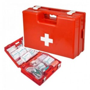 Trousse de secours professionnelle contenant un kit complet de premiers soins