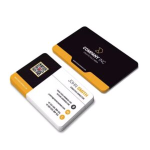Carte de visite premium personnalisée - 2STechHub Dakar