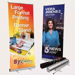 Roll-up événementiel personnalisé - 2STechHub Dakar