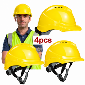 Casque de sécurité chantier ABS jaune à Dakar