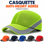 Casquette anti-heurt aérée pour la protection de la tête